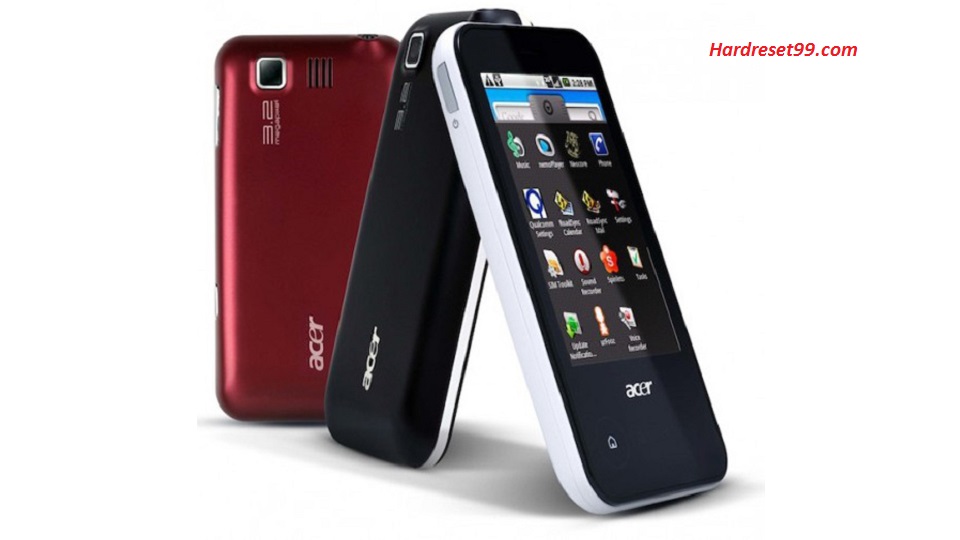ACER E400 beTouch Hard reset, Factory Reset and Password Recovery