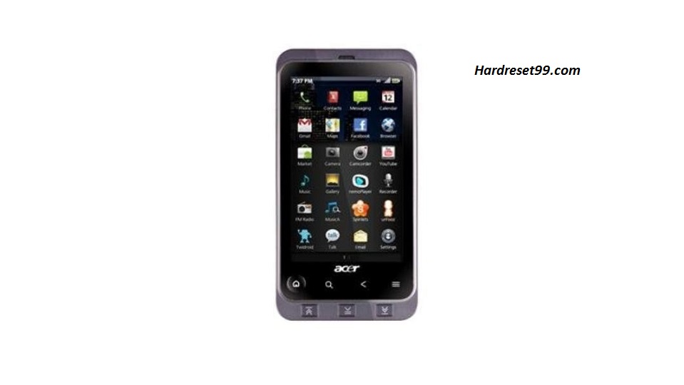 ACER Liquid Stream S110 Hard reset, Factory Reset and Password Recovery