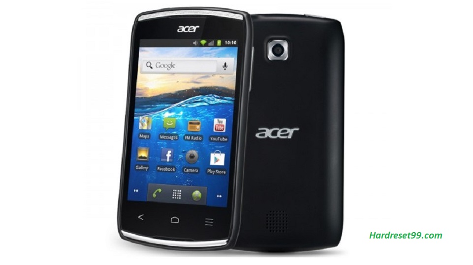 ACER Z110 Liquid Hard reset, Factory Reset and Password Recovery