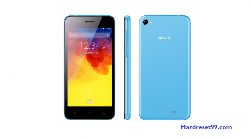 Azumi A45T Hard reset - How To Factory Reset