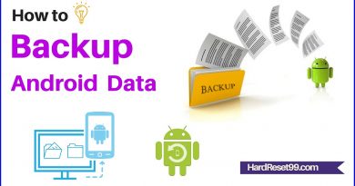 How to backup android mobile data