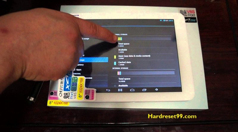 CHUWI V8S Hard reset - How To Factory Reset