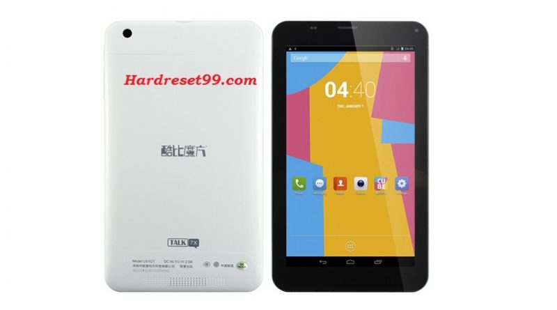 CUBE Talk 7X Hard reset - How To Factory Reset