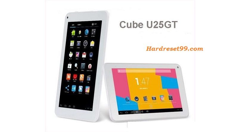 CUBE U25GT Dual Core HD Hard reset - How To Factory Reset