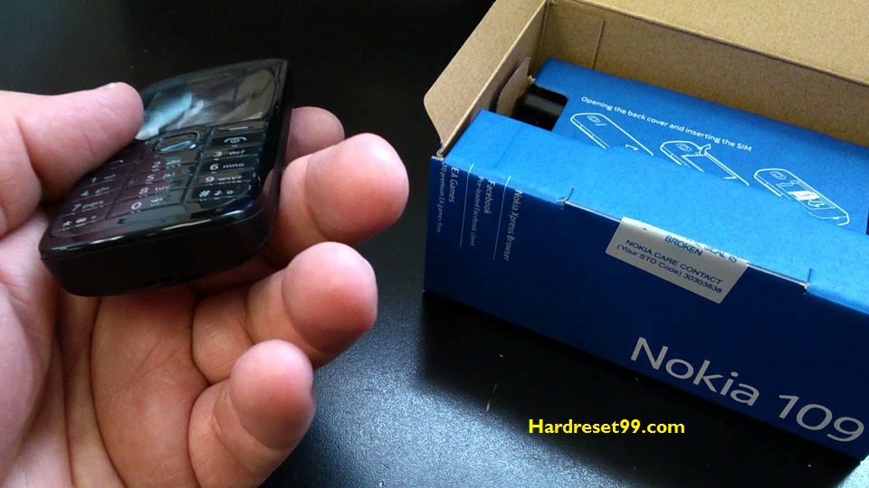 Nokia 109 Hard reset - How To Factory Reset