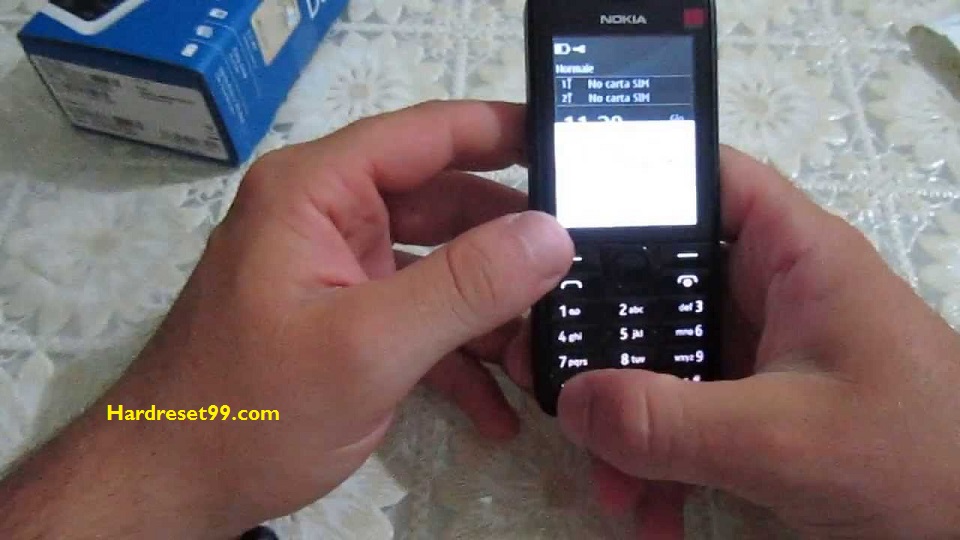Nokia 301 Dual SIM Hard reset - How To Factory Reset