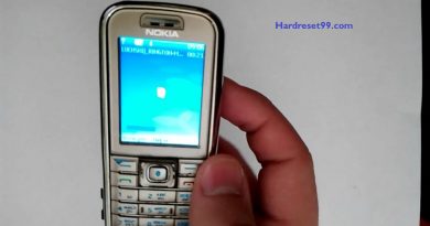 Nokia 6233 Hard reset - How To Factory Reset