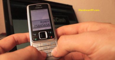 Nokia 6300i Hard reset - How To Factory Reset