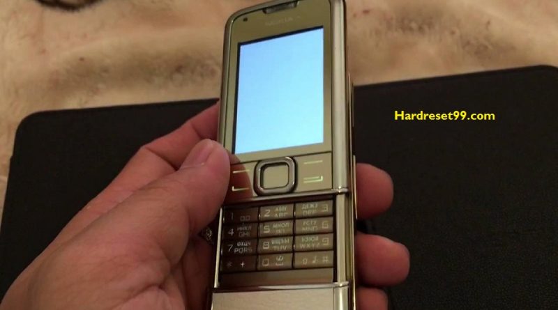 Nokia 8800 Gold Arte Hard reset - How To Factory Reset