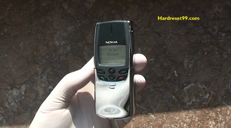 Nokia 8810 Hard reset - How To Factory Reset