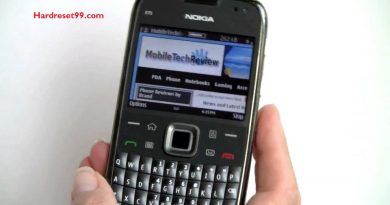 Nokia E73 Mode Hard reset - How To Factory Reset