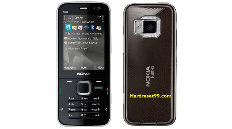 Nokia N78 Hard reset - How To Factory Reset