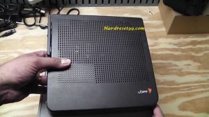 Ubee DVW326B Router - How to Reset to Factory Settings