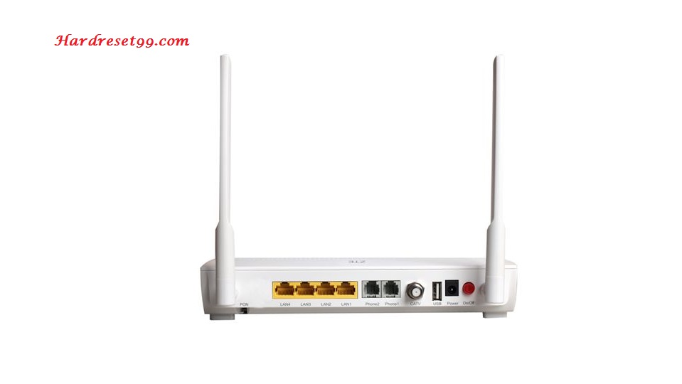 ZTE F668 Router - How to Reset to Factory Settings