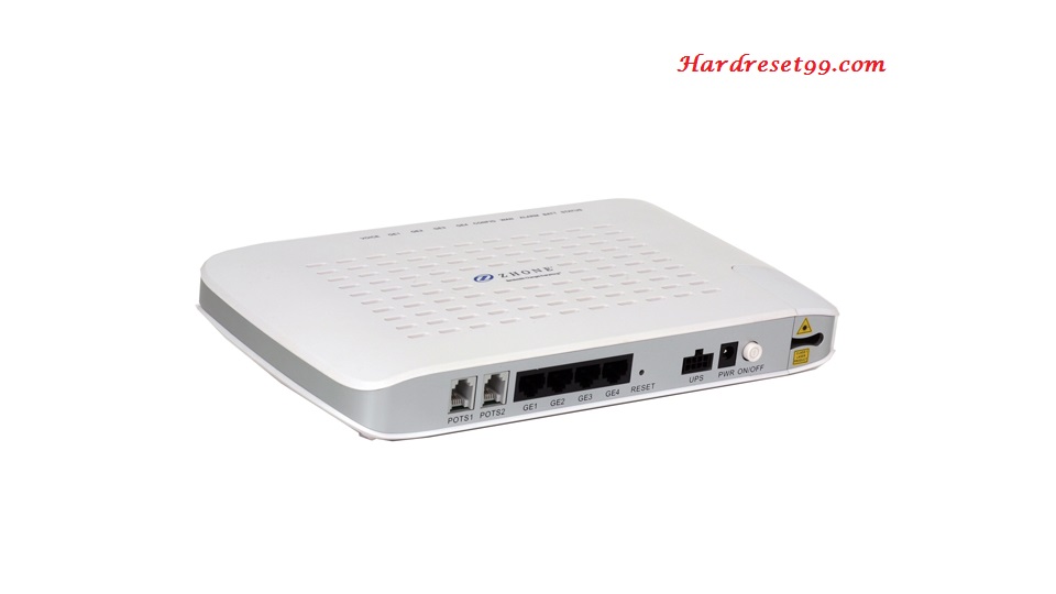 Zhone ZNID24xxA Router - How to Reset to Factory Settings