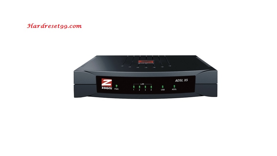 Zoom X5-5654A Router - How to Reset to Factory Settings
