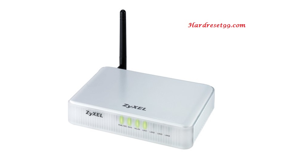ZyXEL P-330W-EE Router - How to Reset to Factory Settings