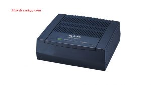 ZyXEL P660-D1-RoHS Router - How to Reset to Factory Settings