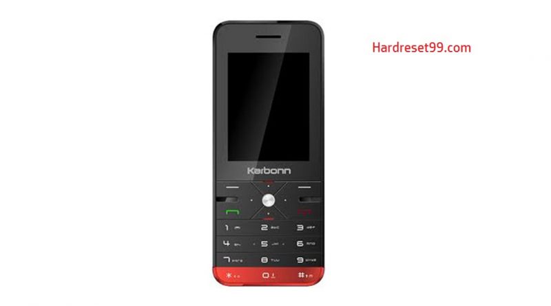 Karbonn Kphone 9 Hard Reset
